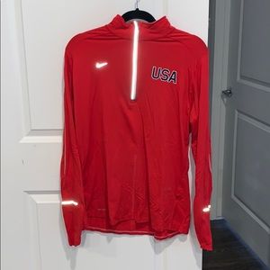 Nike Running 3/4 Zip - 2012 Olympic edition - USA